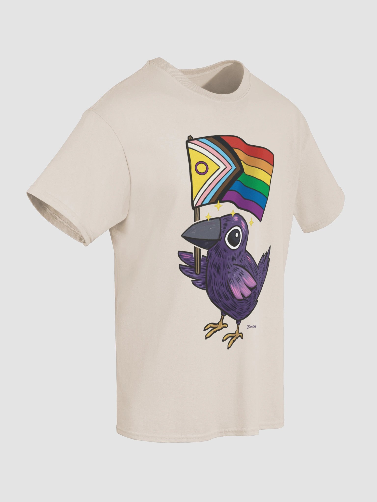 t-shirt : crow pride product image (5)