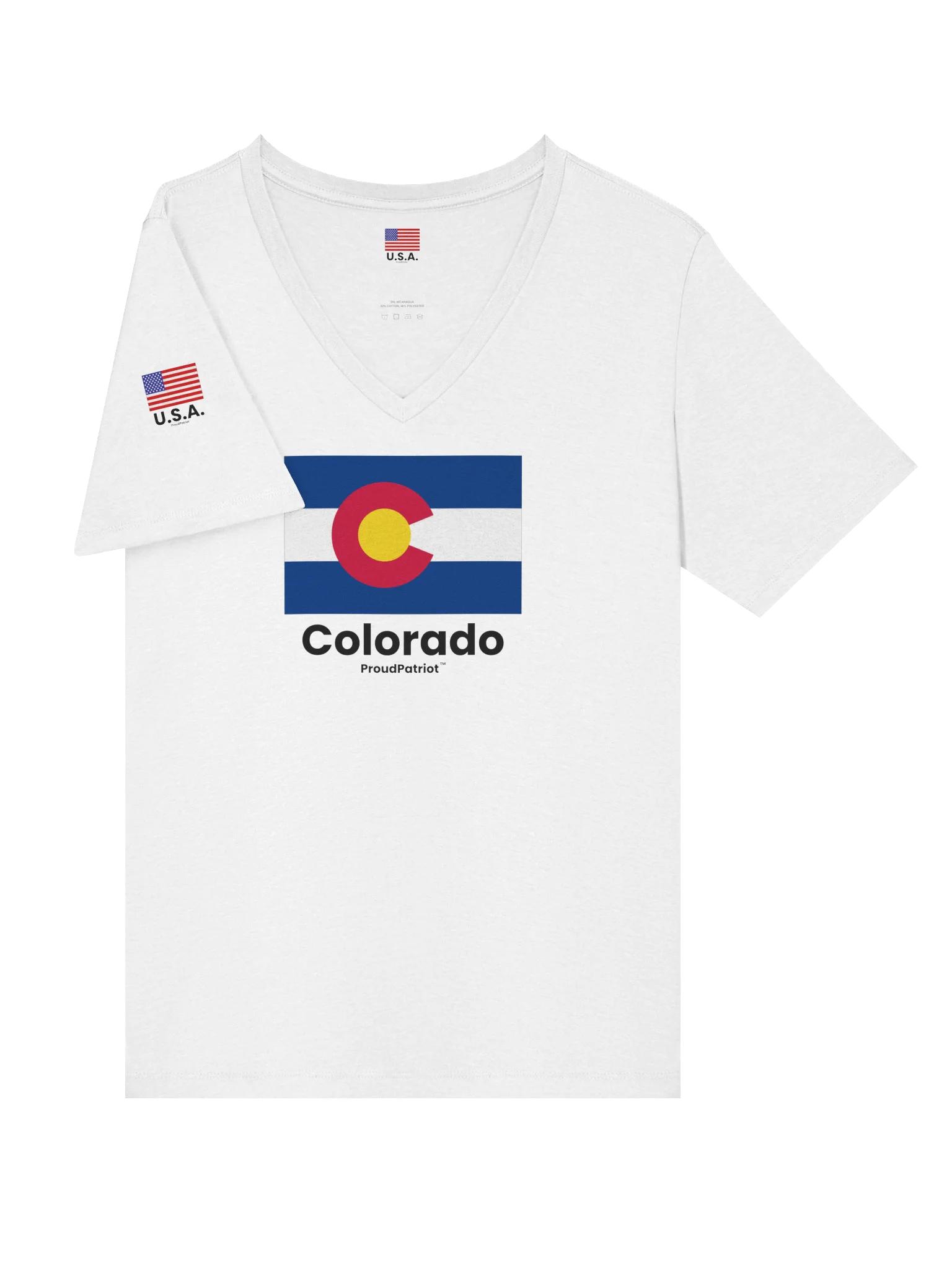 Colorado Women's Relaxed V-Neck T-Shirt product image (11)