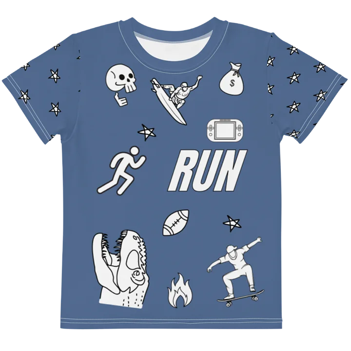 KIDS Boys Tee - Denim Blue product image (1)