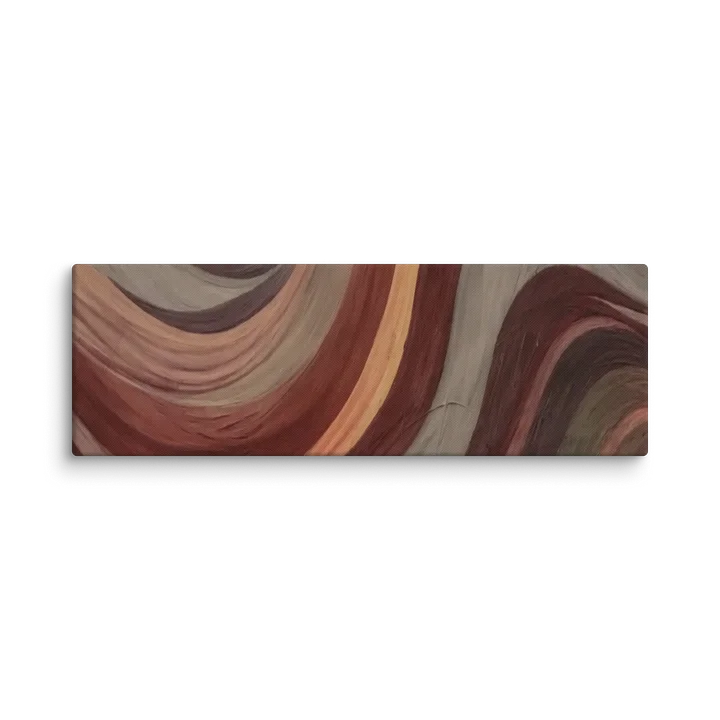 Burgundy Abstract Sunset - The Canvas product image (1)