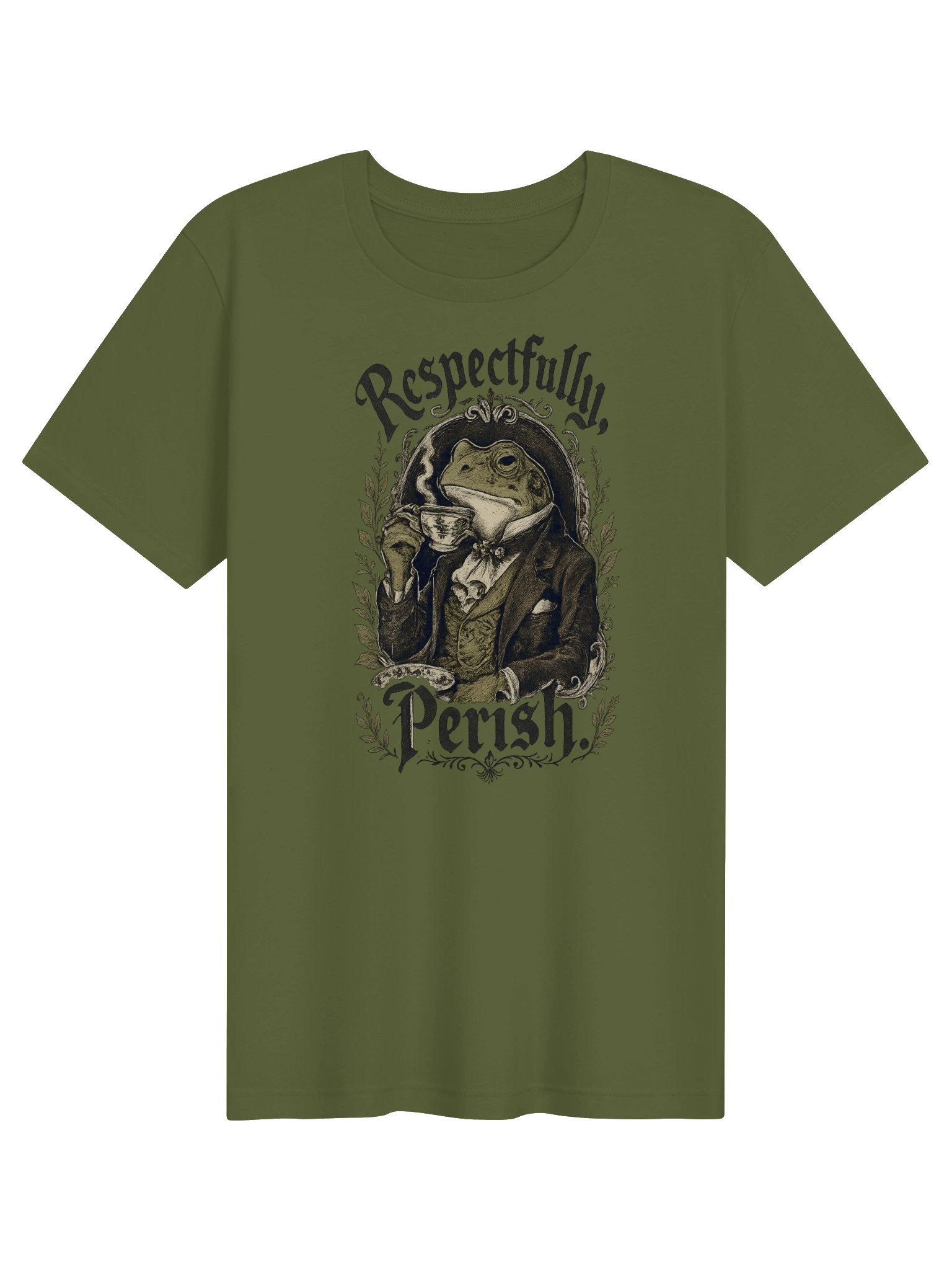 Respectfully Perish Frog Tee product image (1)