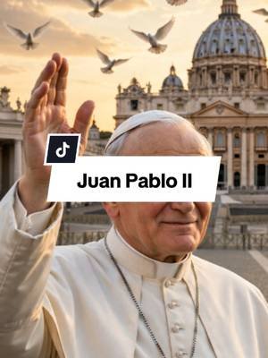🙏 SAN JUAN PABLO II — «No tengáis miedo» Hoy celebramos a san Juan Pablo II: Karol Wojtyla, el papa peregrino. De la Polonia ocupada por los nazis a ciento cuatro viajes por ciento veintinueve países, llevó a Cristo hasta los confines de la tierra. Su lema: Totus Tuus — todo tuyo, María. «¡No tengáis miedo! ¡Abrid, abrid de par en par las puertas a Cristo!» Comenta Amén y envíaselo a quien lo necesite 🙏 #oracion #fe #amen #sanjuanpabloii #notengaismiedo #totustuus #catolicos