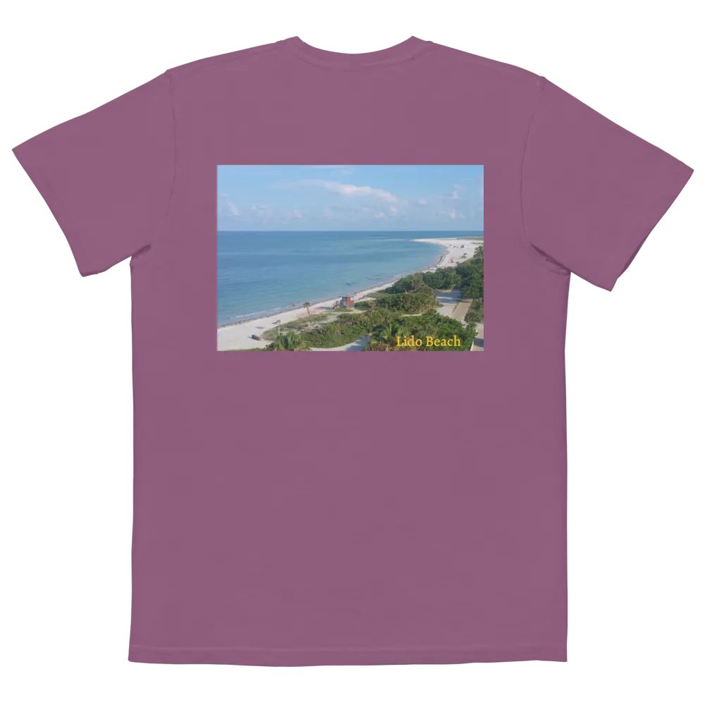"Lido" Beach Pocket Tee Front & Back product image (6)