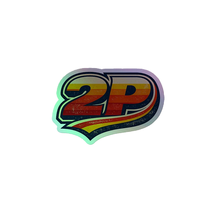Retro 2P Holographic Sticker Set product image (2)
