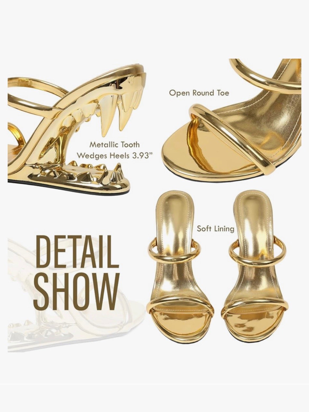 X HEELS GOLD product image (5)