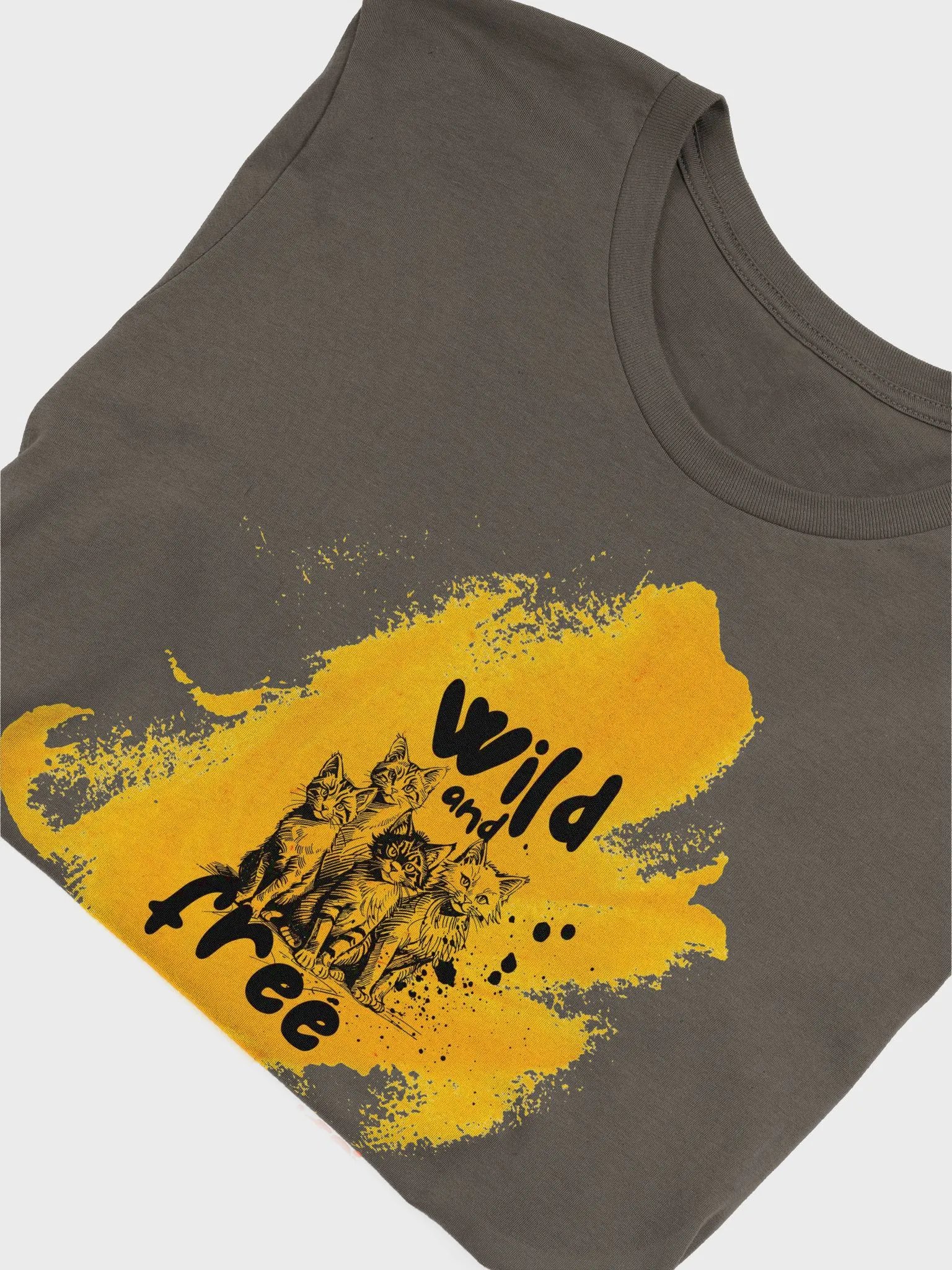Wild and Free Feline T-Shirt product image (5)