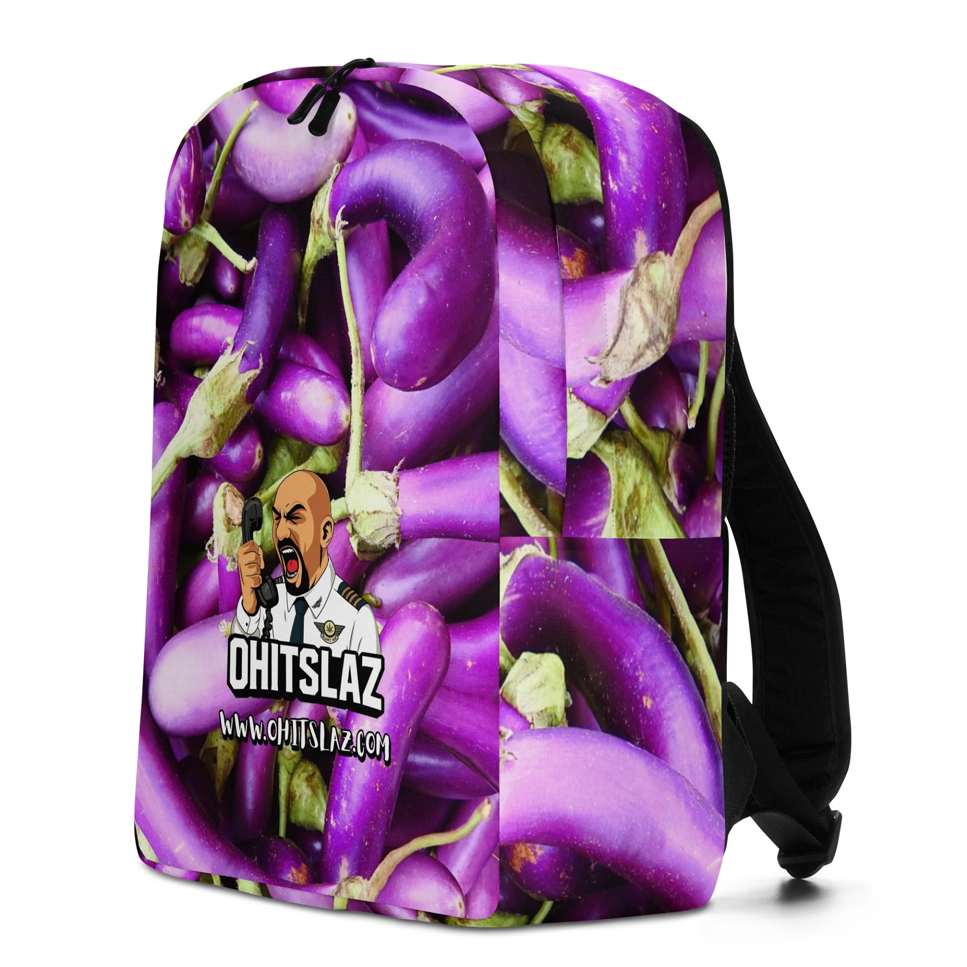 Ohitslaz Eggplant Backpack product image (2)