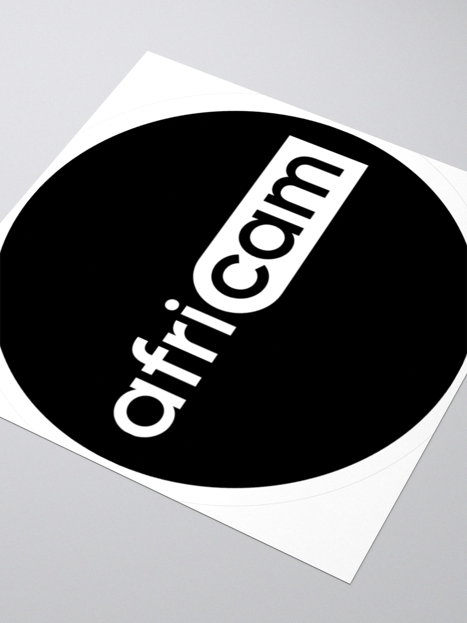 Africam Sticker (Black) product image (3)