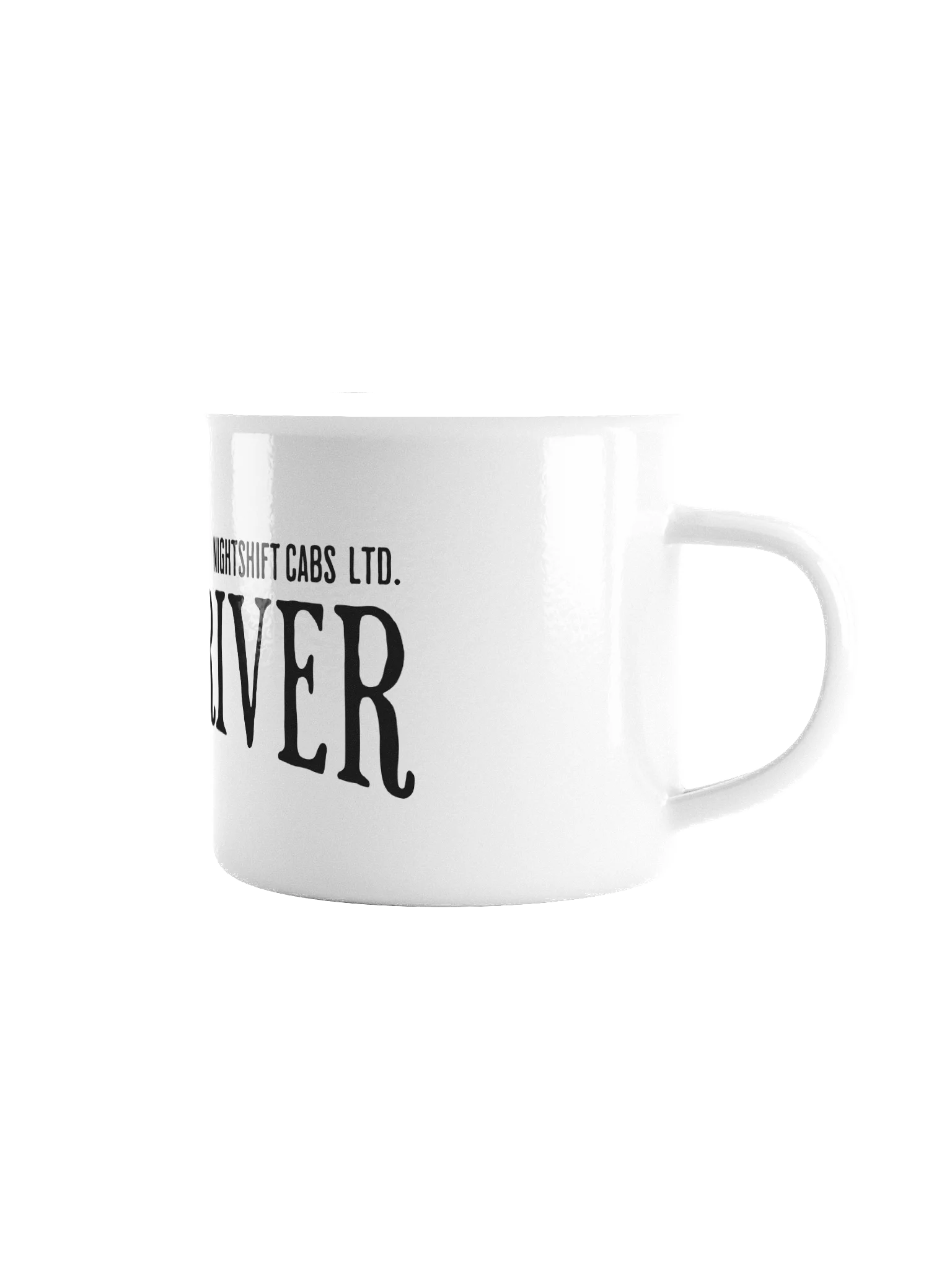 "Taxi Driver" Enamel Mug product image (3)