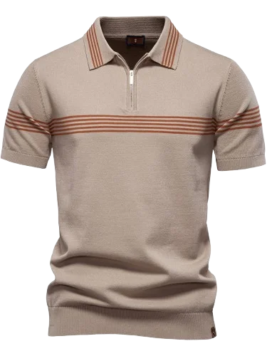 Fashion Striped Men's Business Short-sleeved Shirt product image (1)