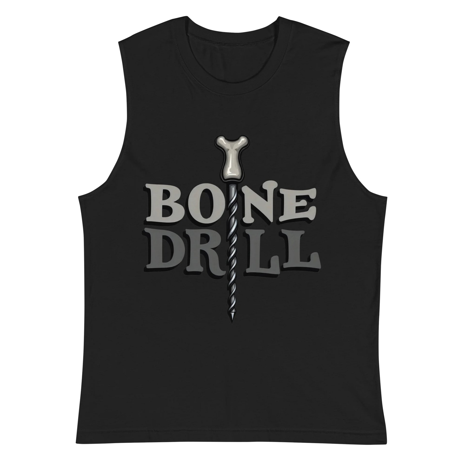 Bone Drill Muscle Tank product image (3)
