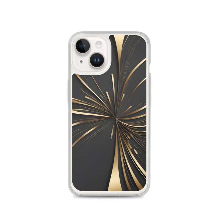 MagSafe® Clear Case for iPhone® – The golden Lines Nr. 1 product image (4)