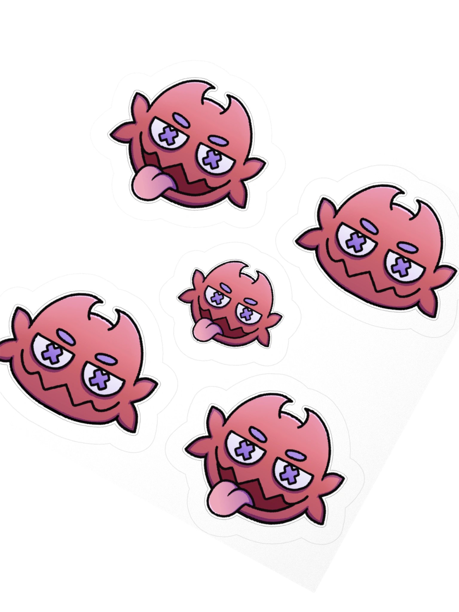 Red Pocatto Sticker Set product image (2)