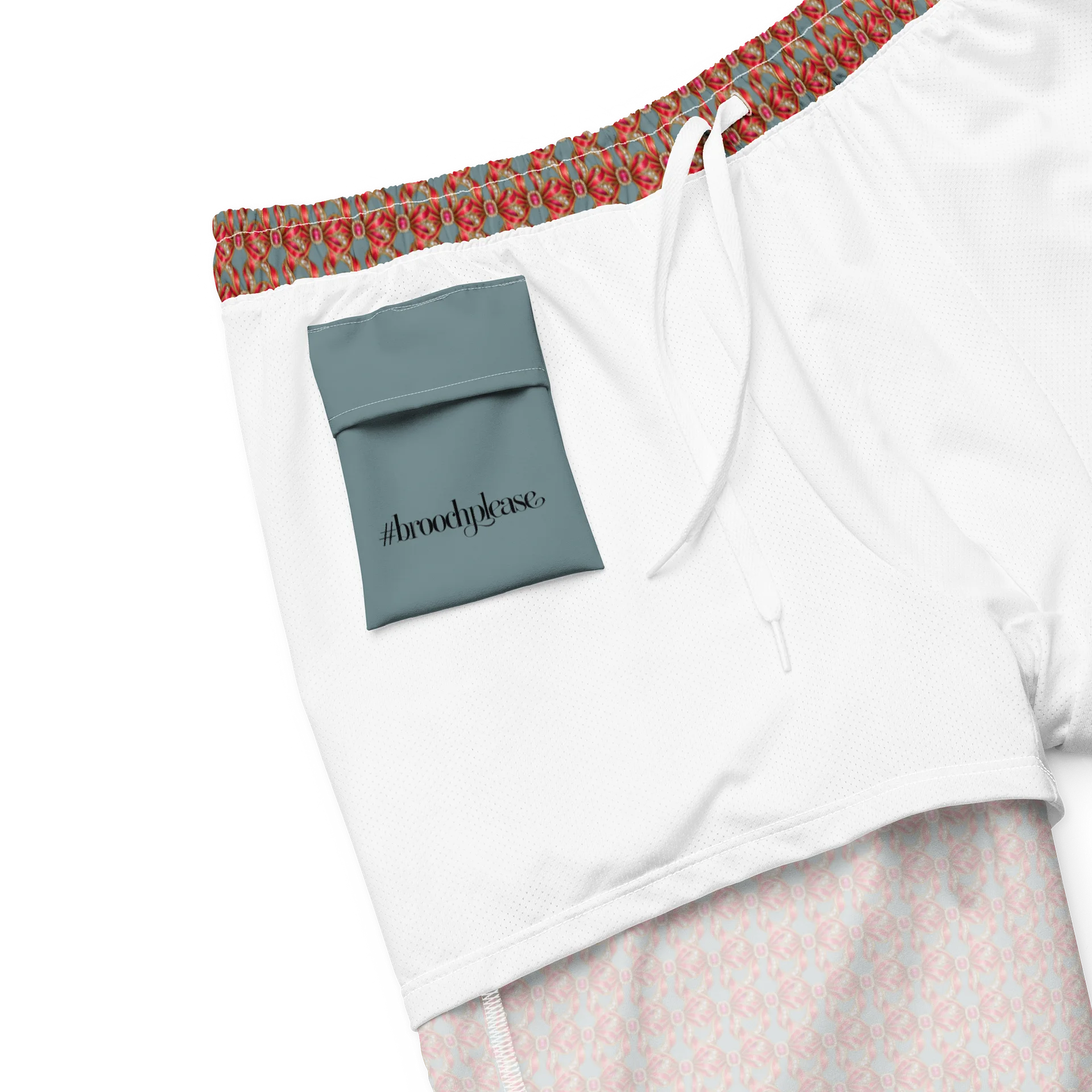 Geometric Mosaic Swim Trunks product image (8)