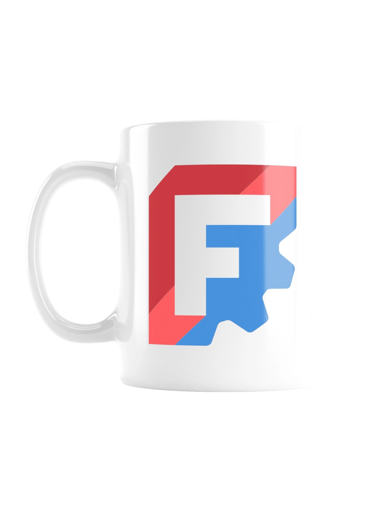 FreeCAD Ceramic Logo Mug - White product image (1)