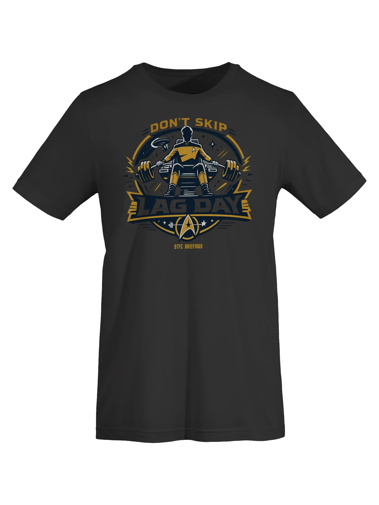 STFC Briefings Comedy Collection T-Shirt Don't Skip Lag Day product image (39)