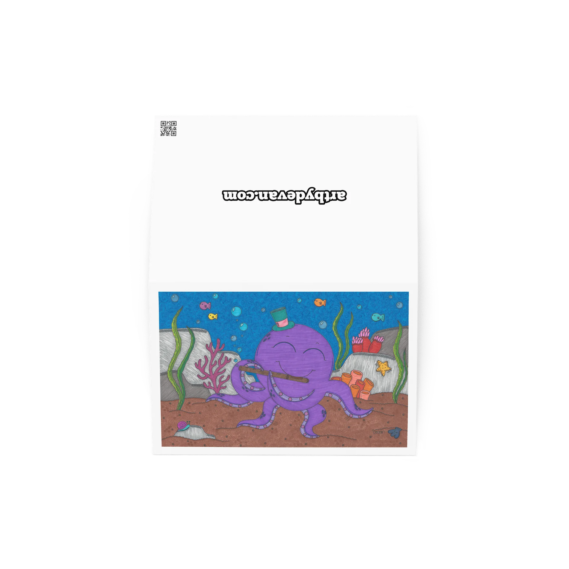 Art Card: Tentacle Tidal Tunes product image (2)