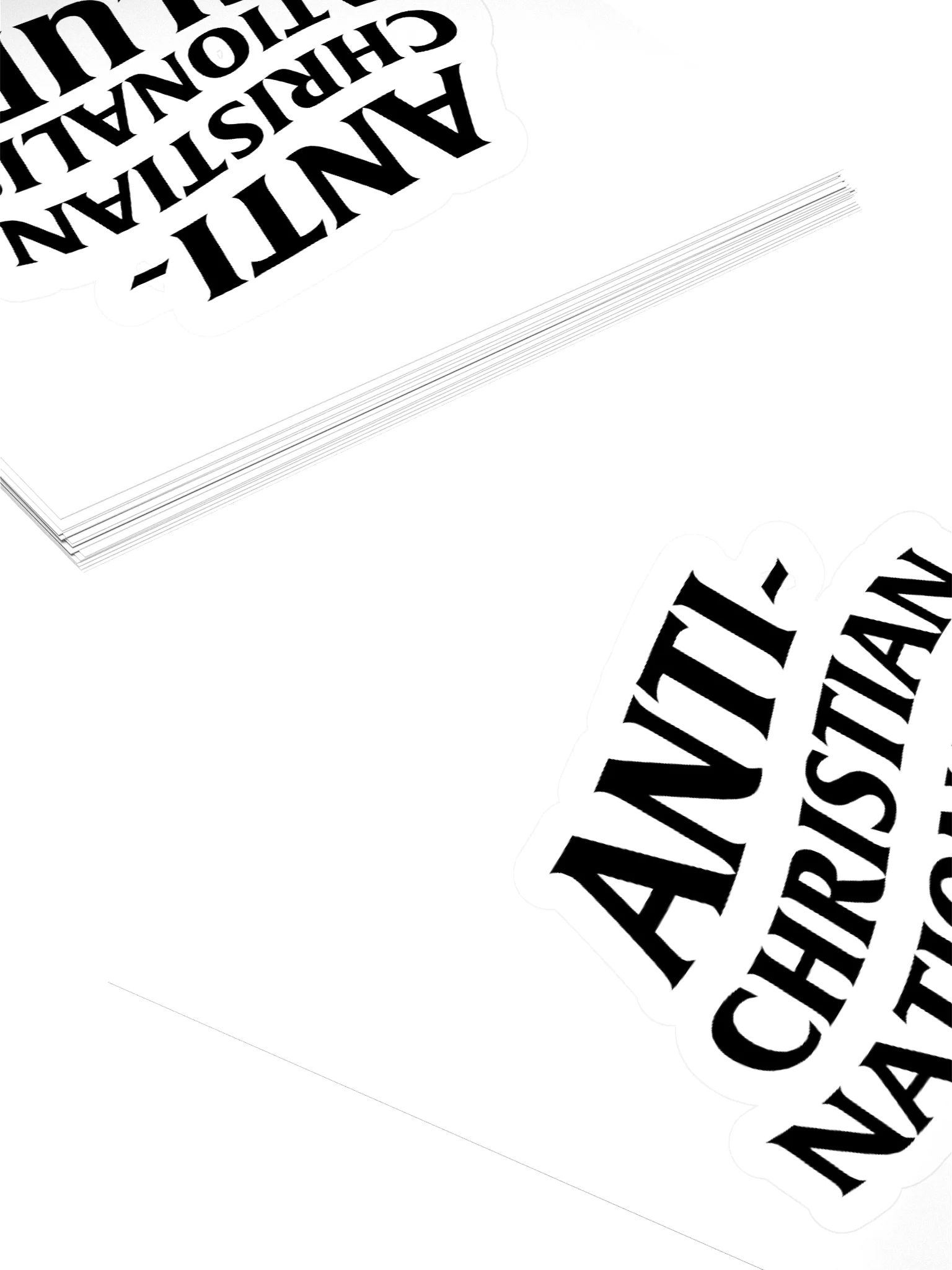 Anti-Christian Nationalist Club Sticker product image (4)