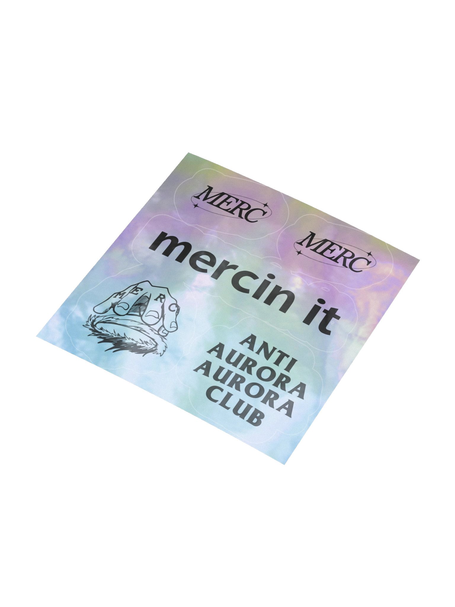 HOLOGRAPHIC MERC STICKERS product image (5)