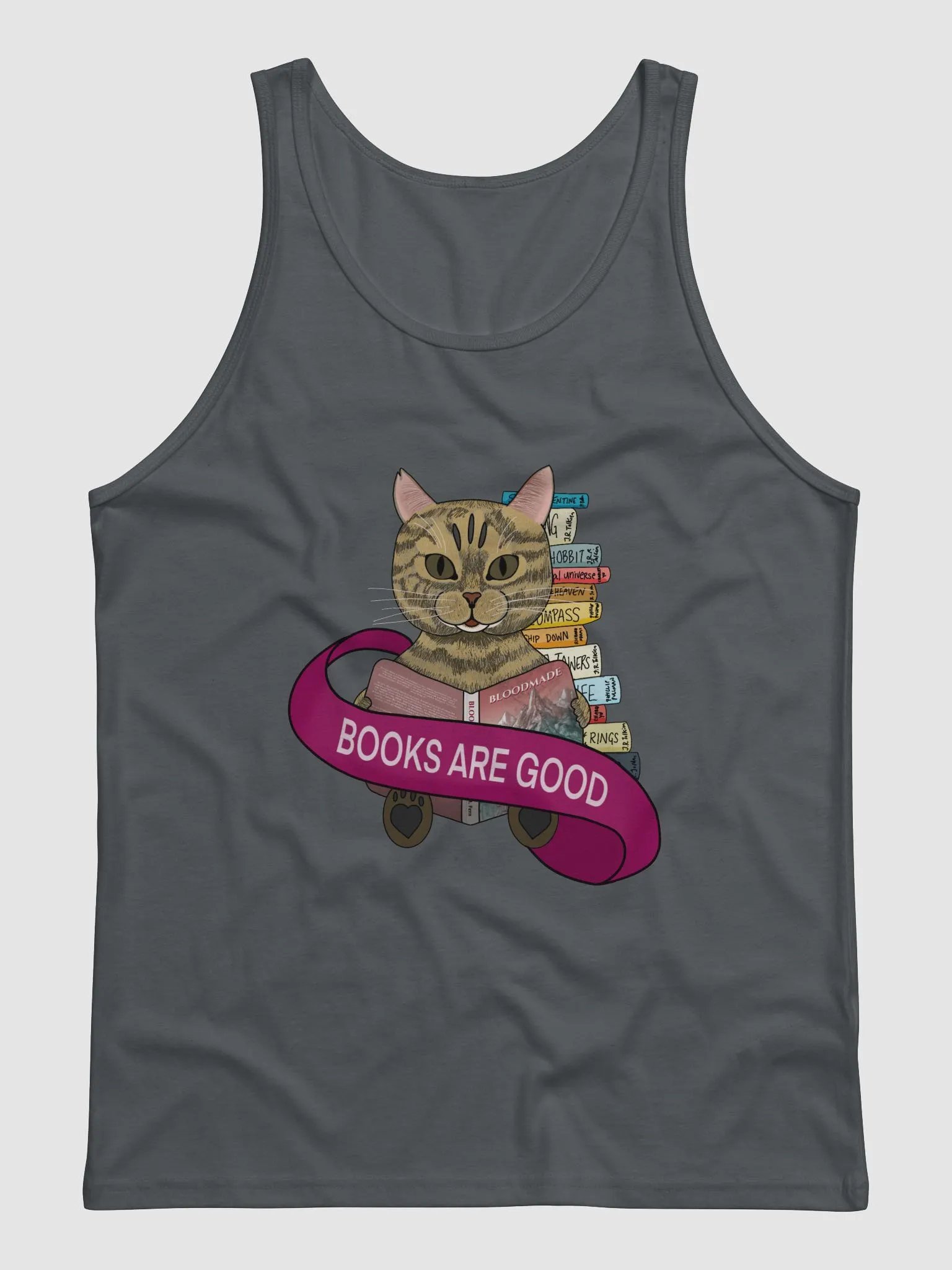 BOOKS ARE GOOD Workout Tank product image (1)