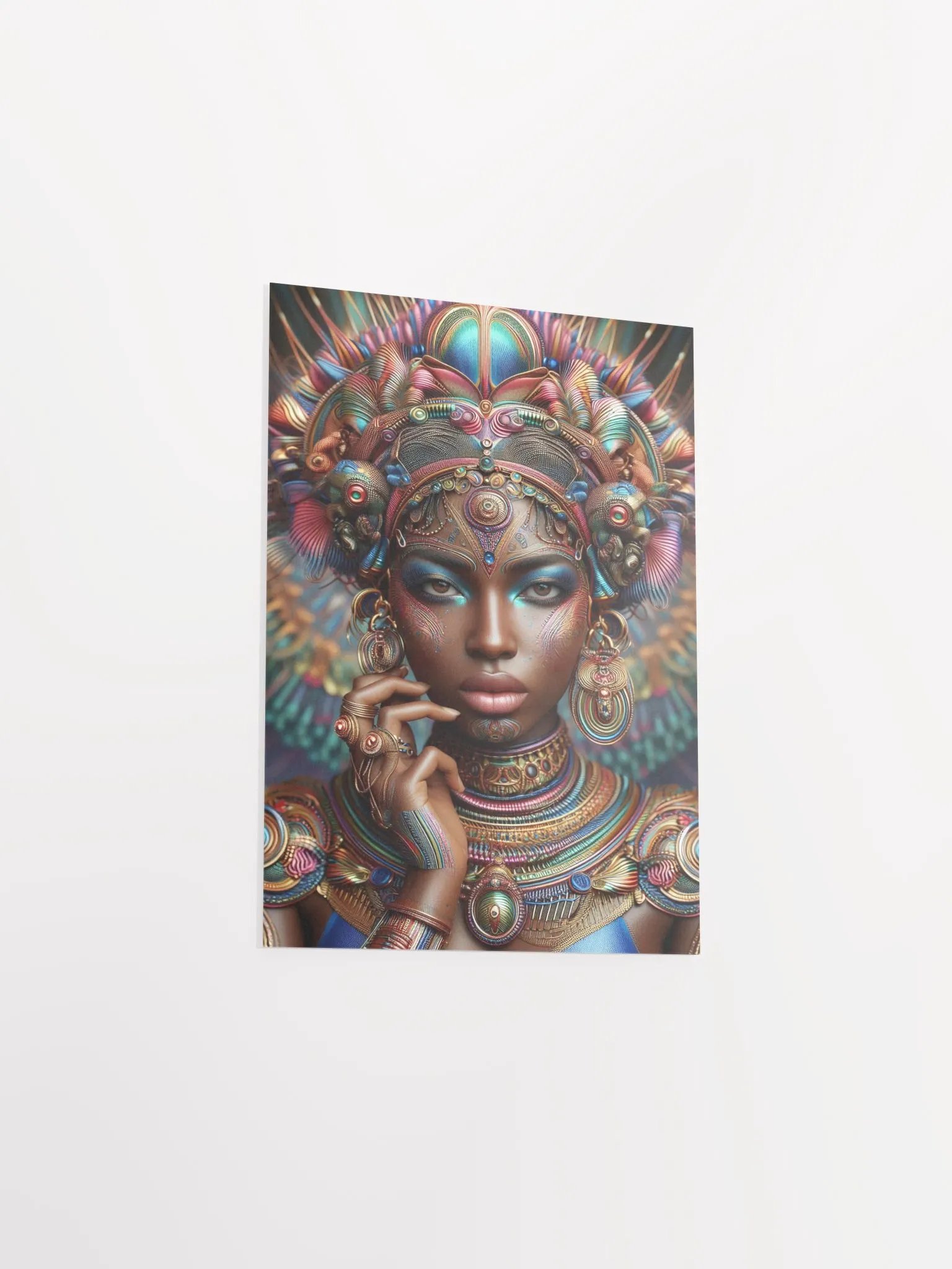 Regal Headdress Matte Poster product image (3)