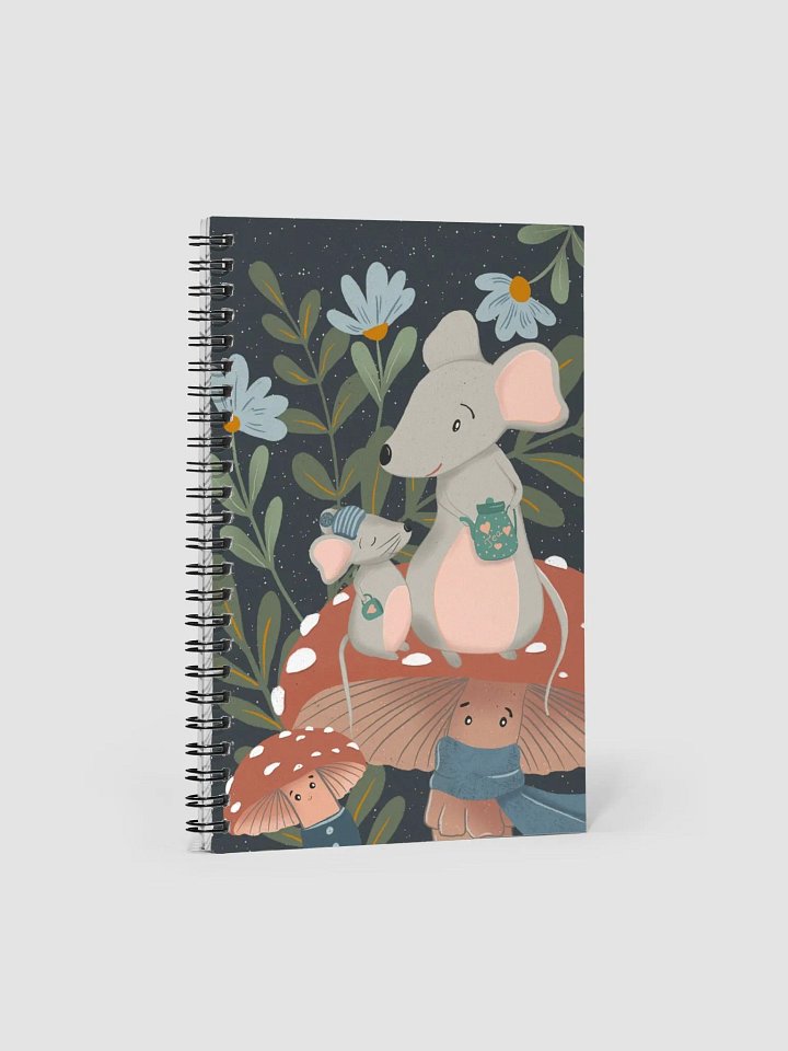 Moonlit Forest Love Spiral Notebook product image (2)
