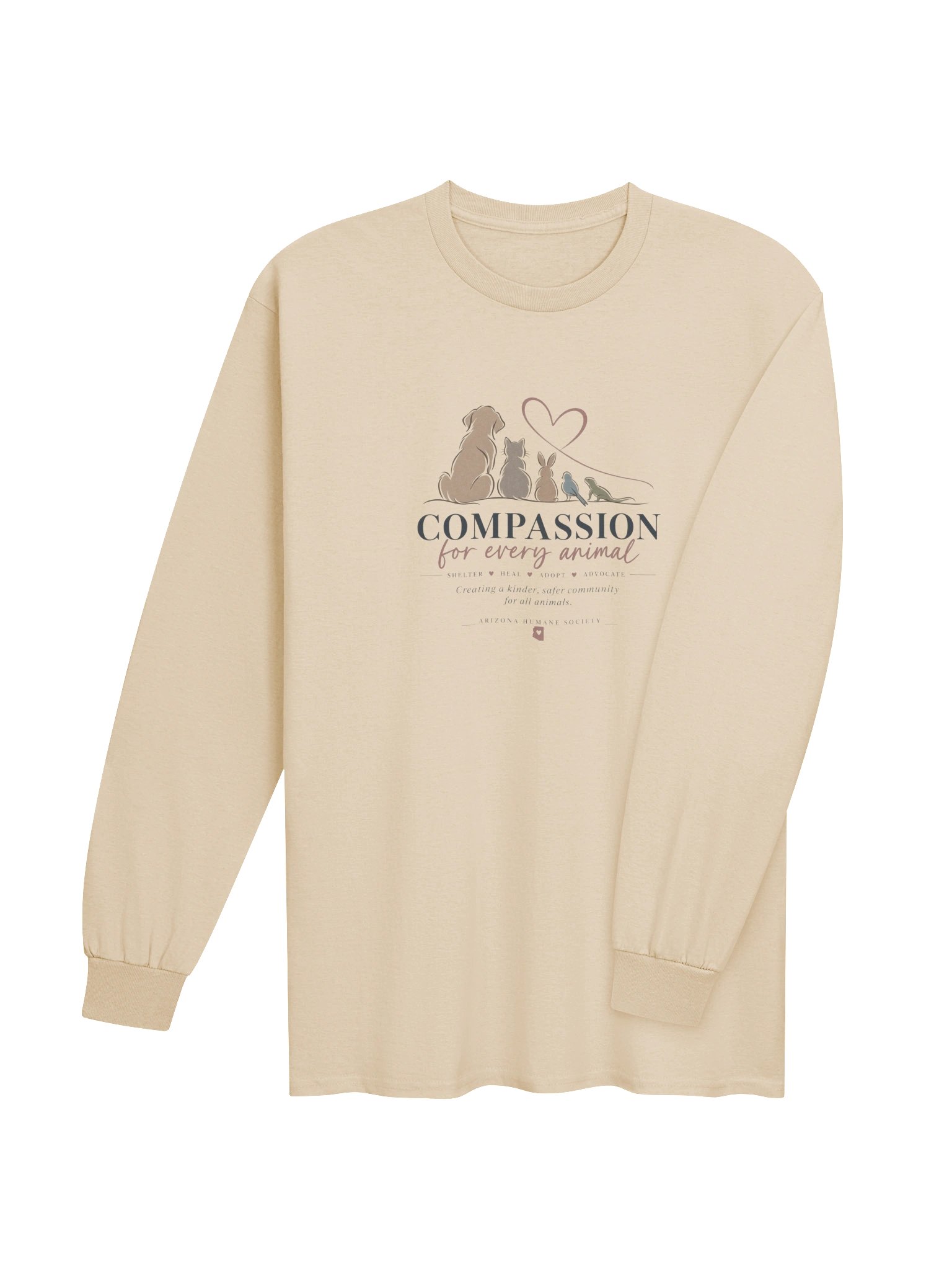 Compassion for Every Animal-Long Sleeve product image (4)