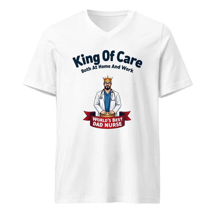 King Of Care V-Neck Tee product image (1)