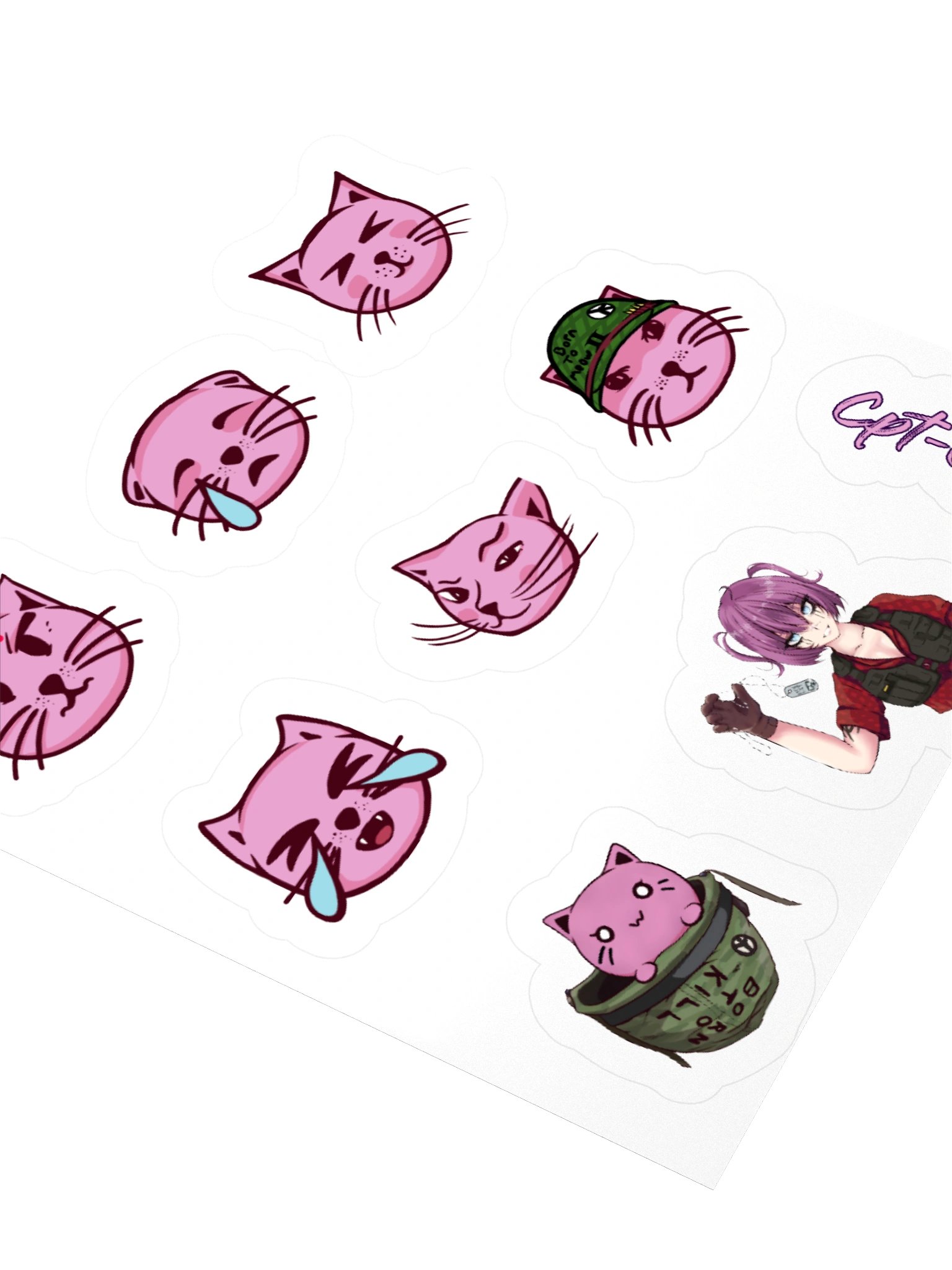 Cat sticker pack! product image (3)