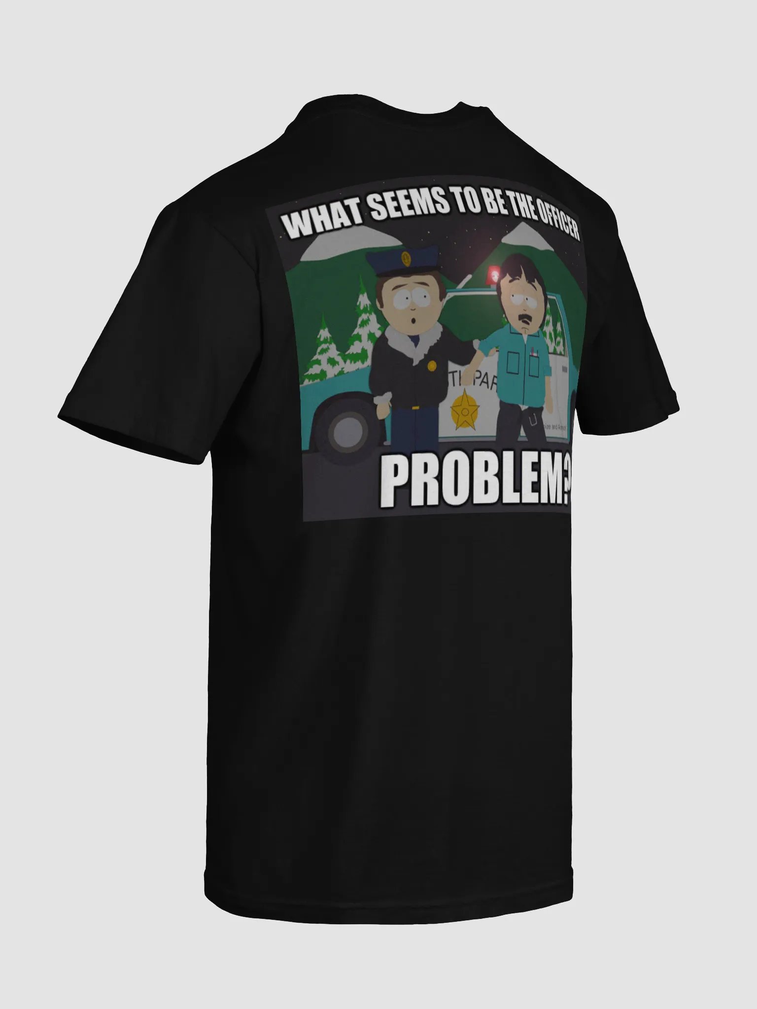 What seems to be the officer problem Shirt product image (39)