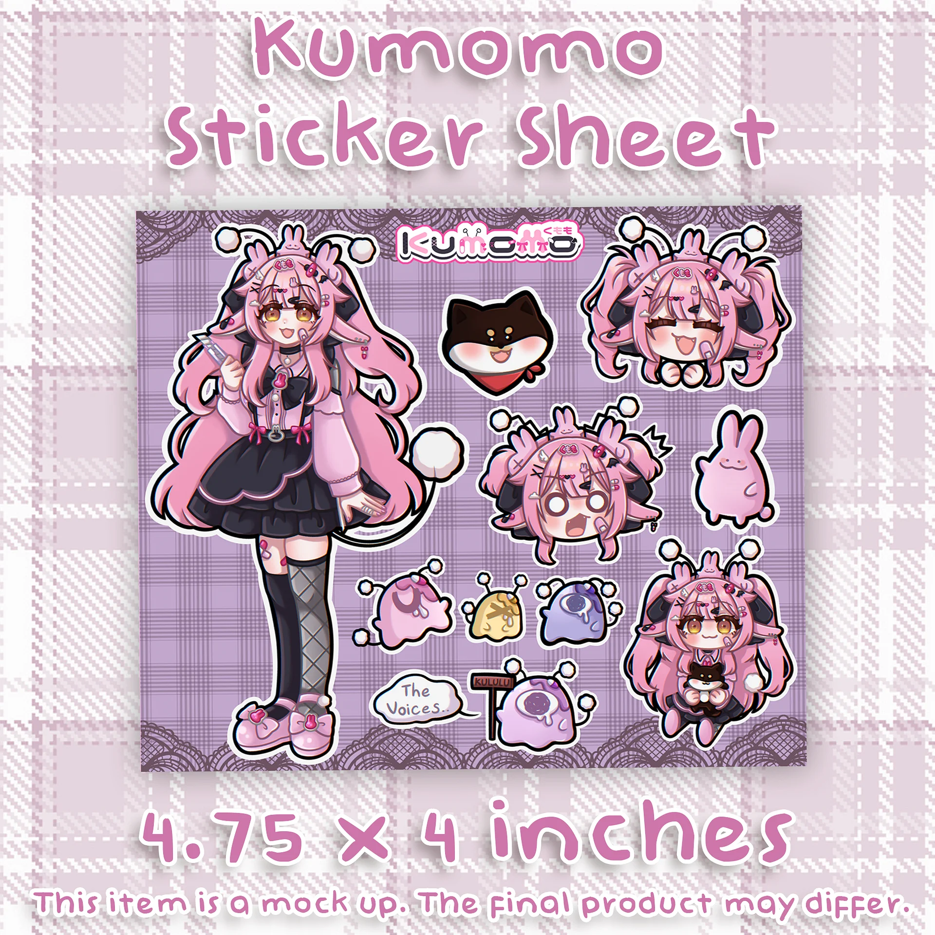 Kumomo Sticker Sheet product image (2)