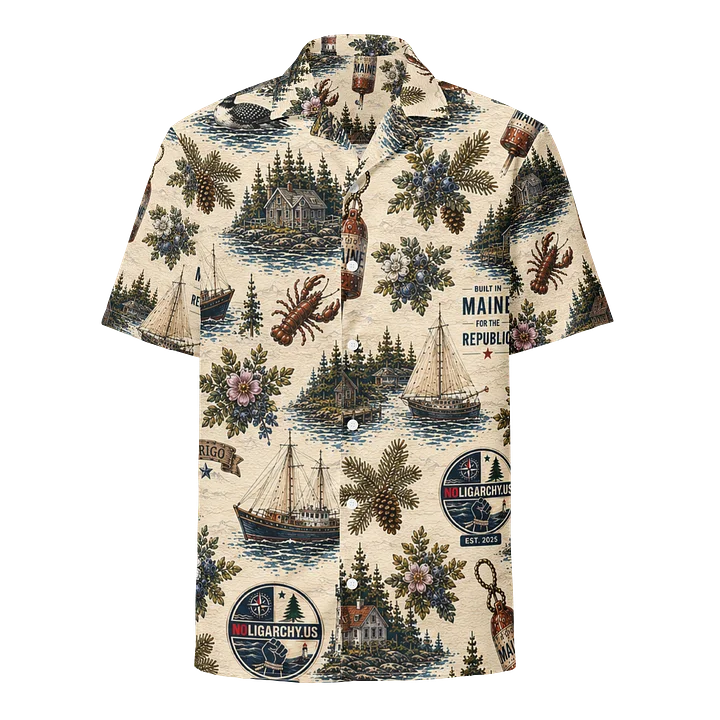 Maine Hawaiian Style Shirt product image (1)