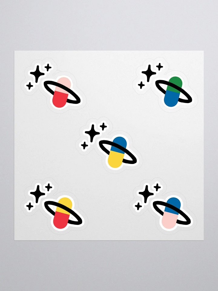 Multi Capsule Sticker Sheet product image (1)