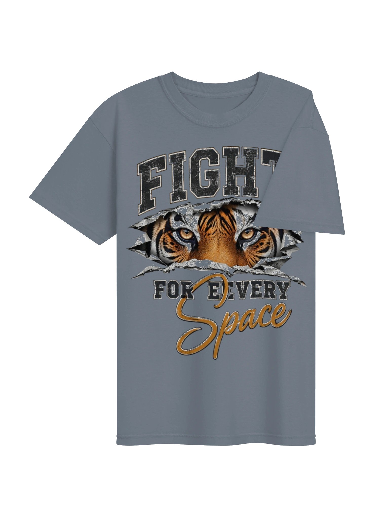 Fight For Every Space - Tiger Motivation T-Shirt product image (4)