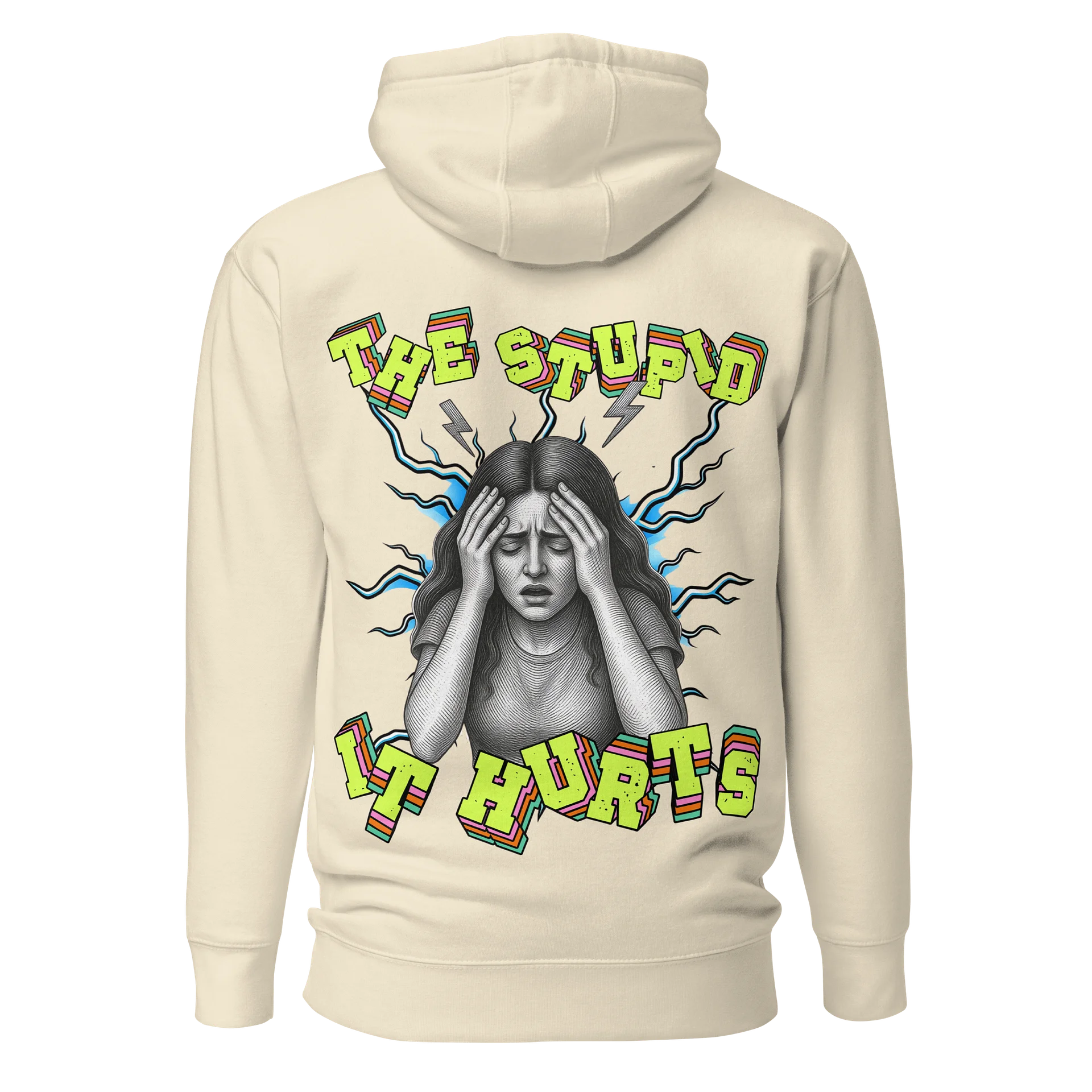 The Stupid It Hurts Premium Hoodie product image (1)