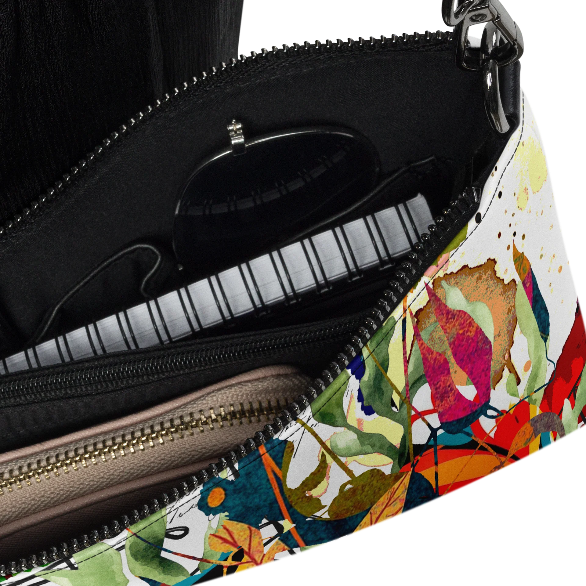 Abstract Botanical All-Over Print Crossbody Bag product image (6)
