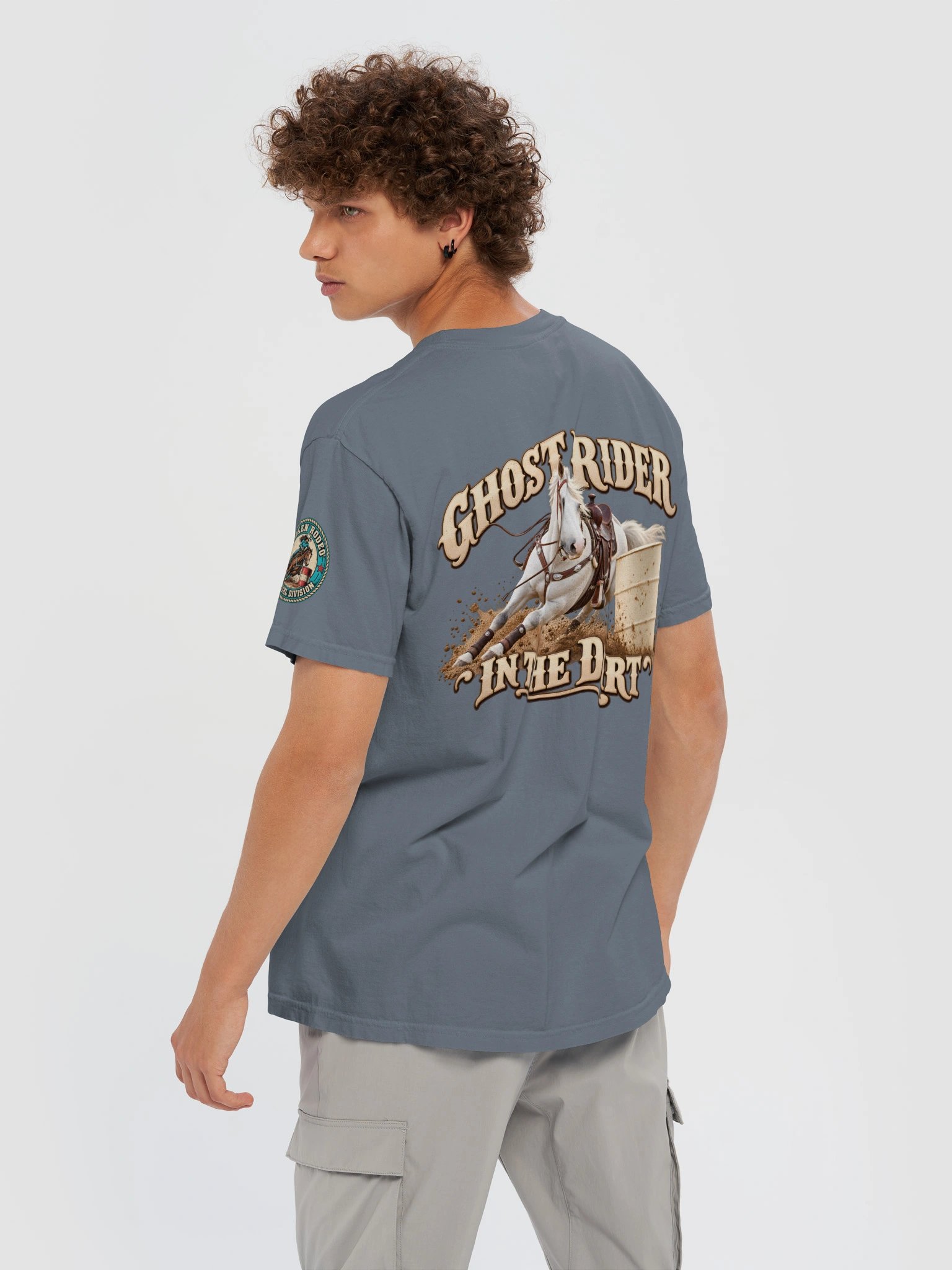 Ghost Rider Barrel Racing T-Shirt | BROKEN RODEO™ product image (134)