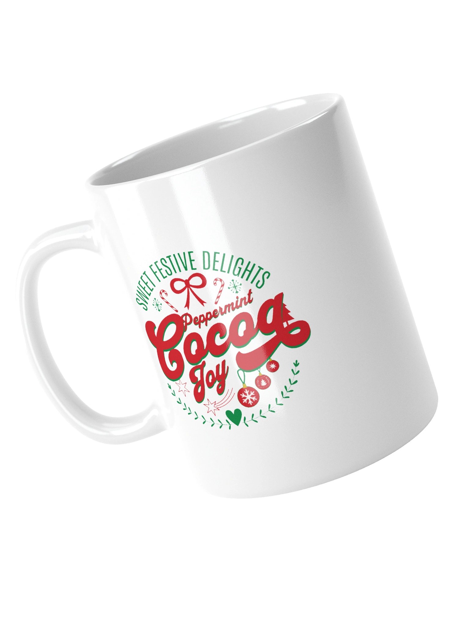 Cozy Up with a Peppermint Cocoa Joy Coffee Mug This Winter product image (11)