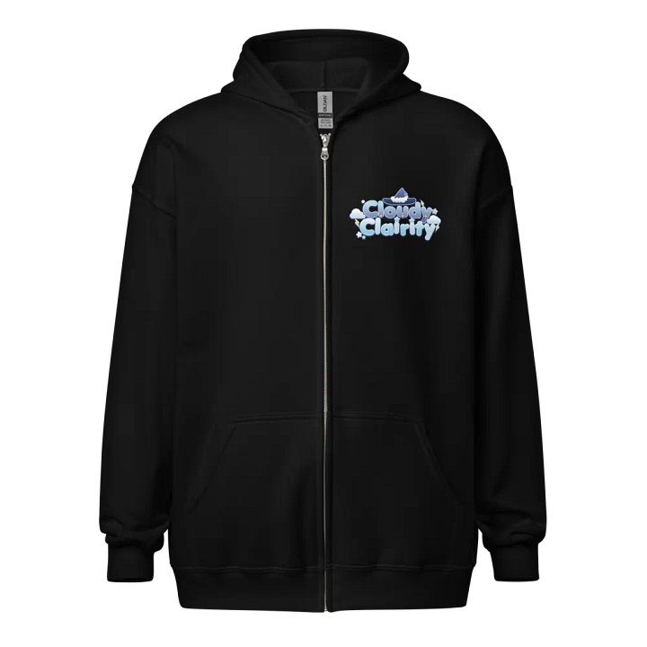 CloudyClairity Zip-up Hoodie product image (1)
