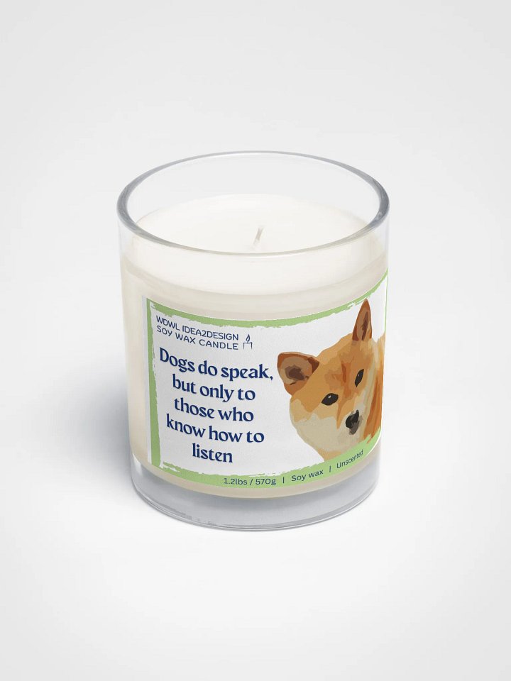 Shiba Inu Dog Lover Best Gift, Large Capacity, Great Value & Eco-Friendly Candle – 1.2 lbs of Pure Serenity product image (2)