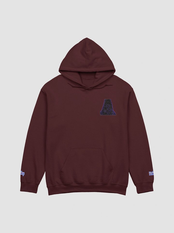 D3a1hXSaga – Neon Reaper Drift Classic Hoodie - Maroon Edition product image (1)