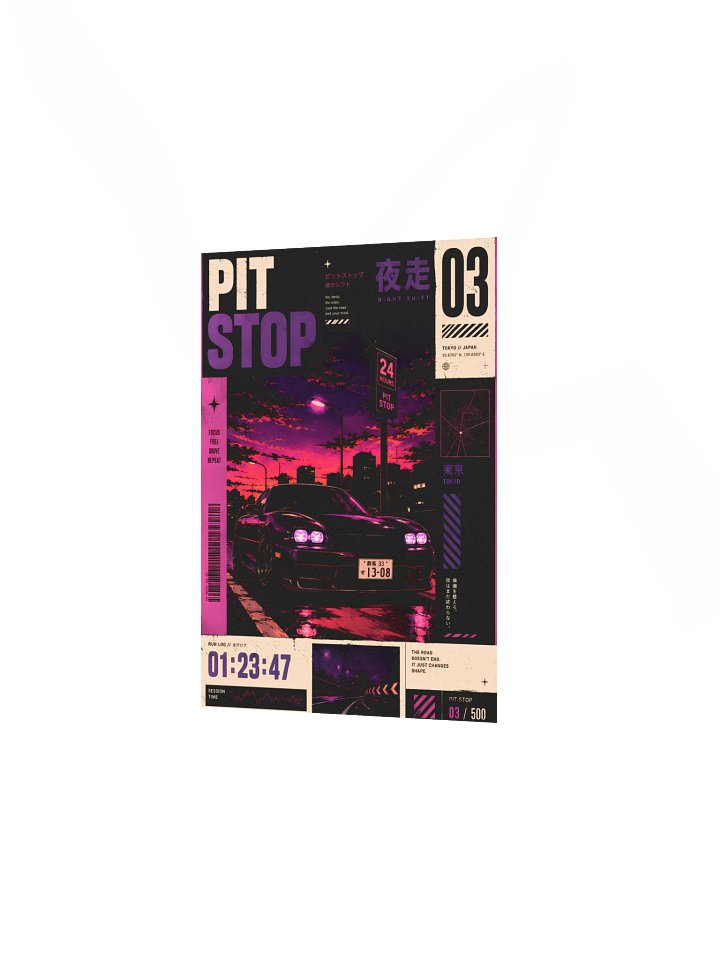 Pit Stop Series Matte Poster no. 03 product image (5)
