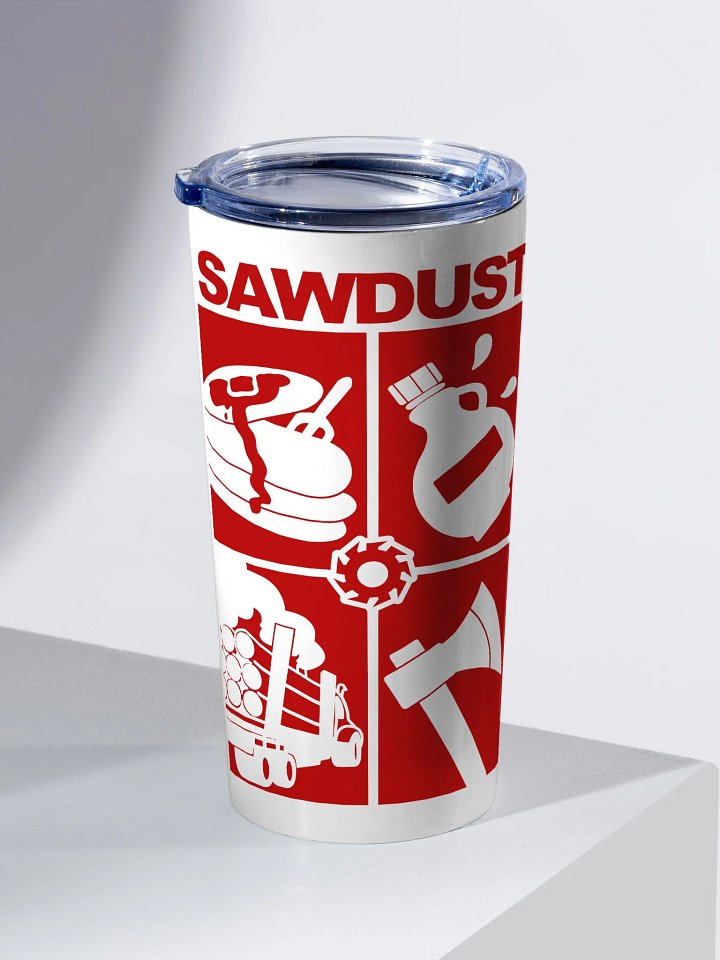 4 Square (red) Tumbler product image (2)