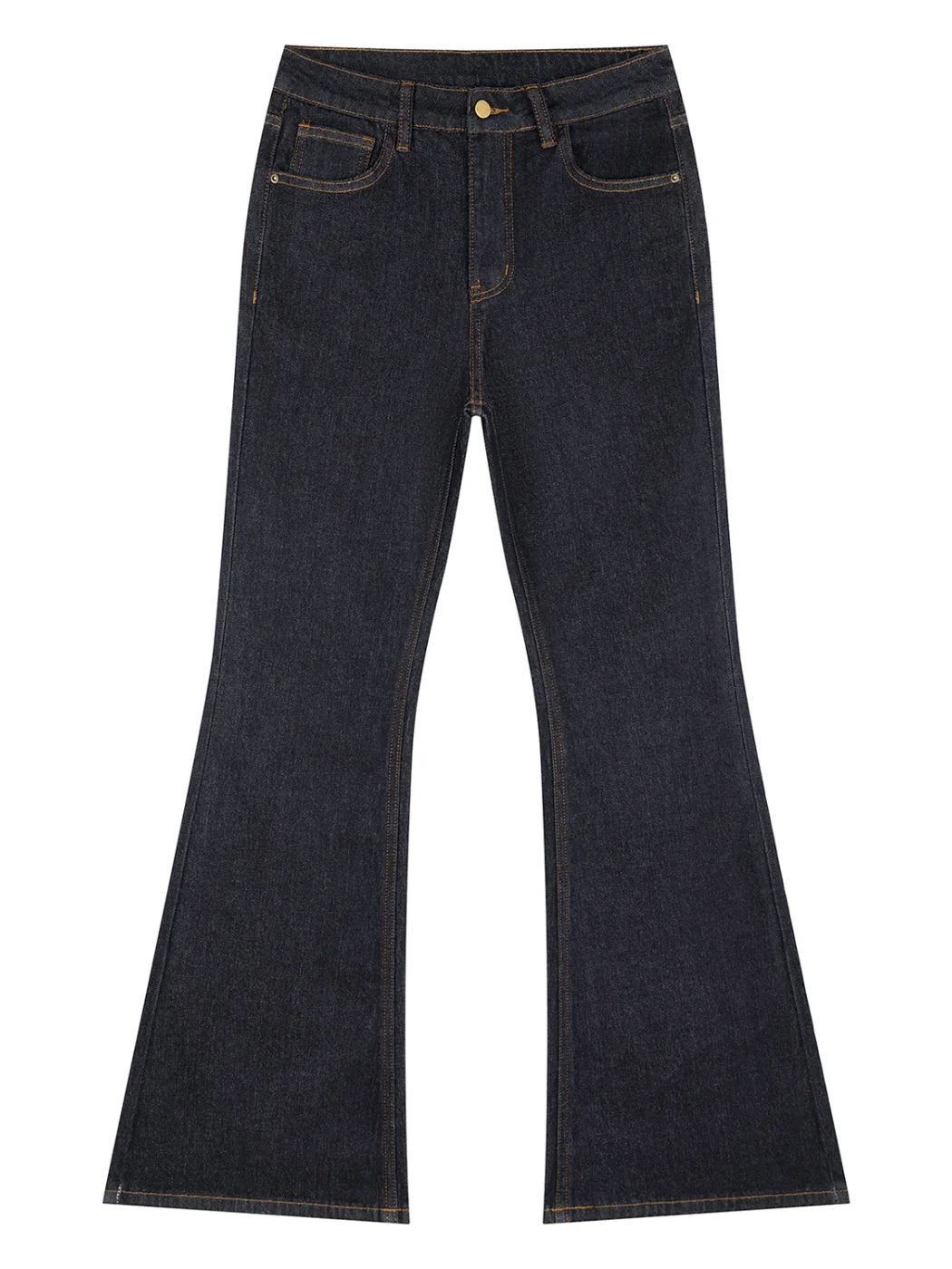 SWAHM Women’s Flared Denim – Dark Wash product image (1)