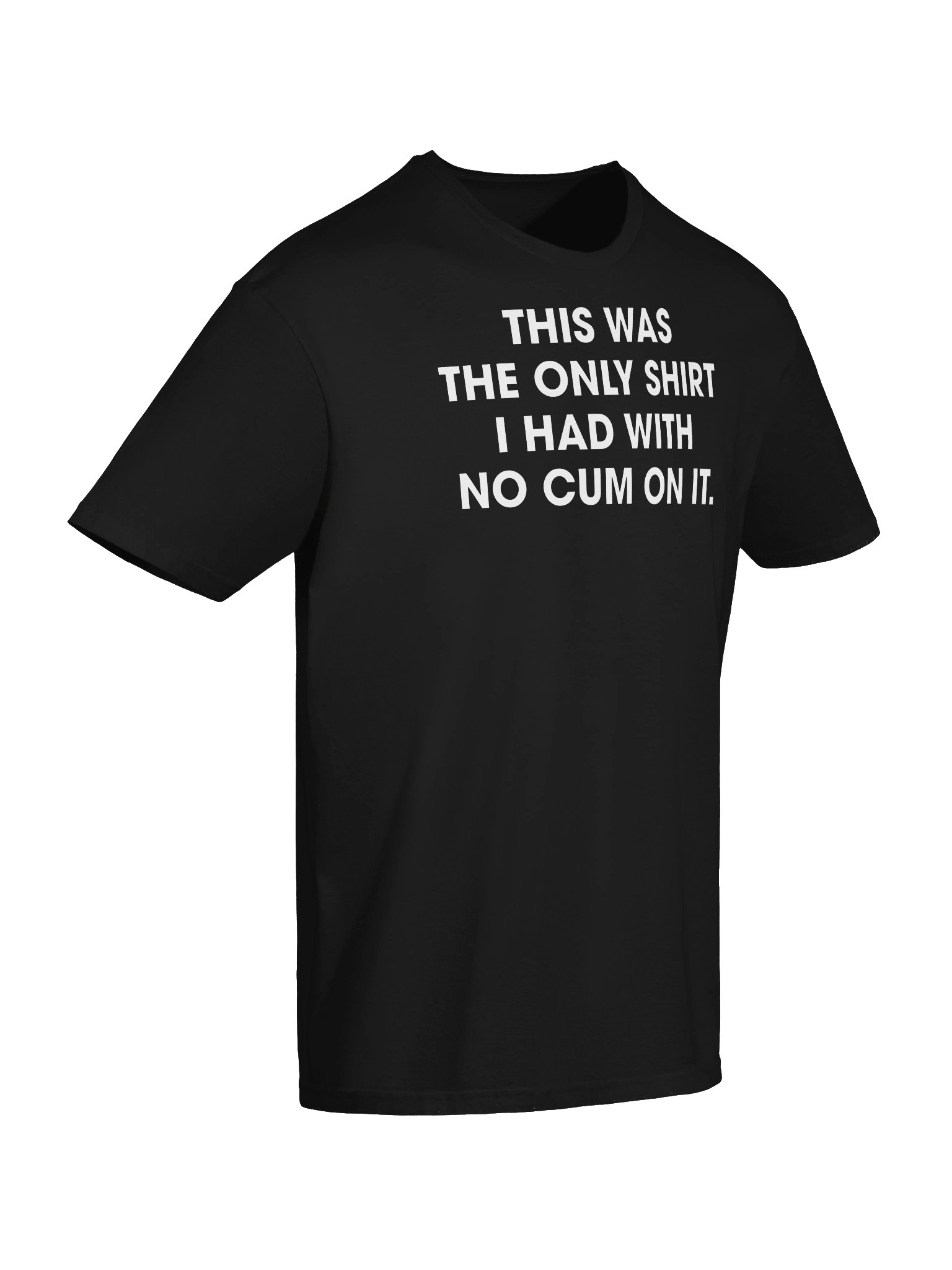 This Was The Only Shirt I Had with No Cum On it T-Shit product image (7)