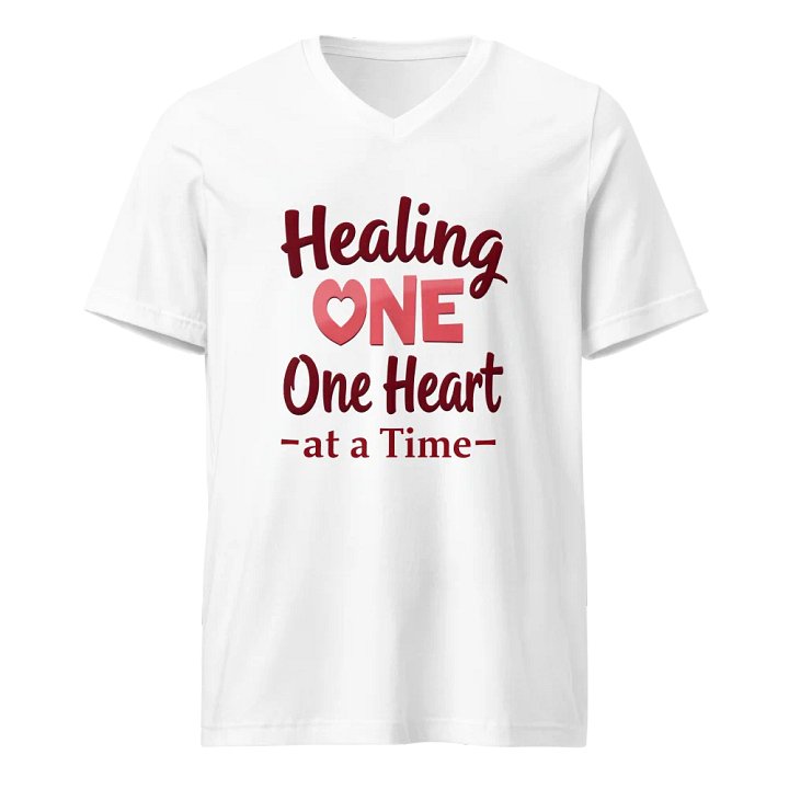 Heartfelt Healing V-Neck Tee product image (5)