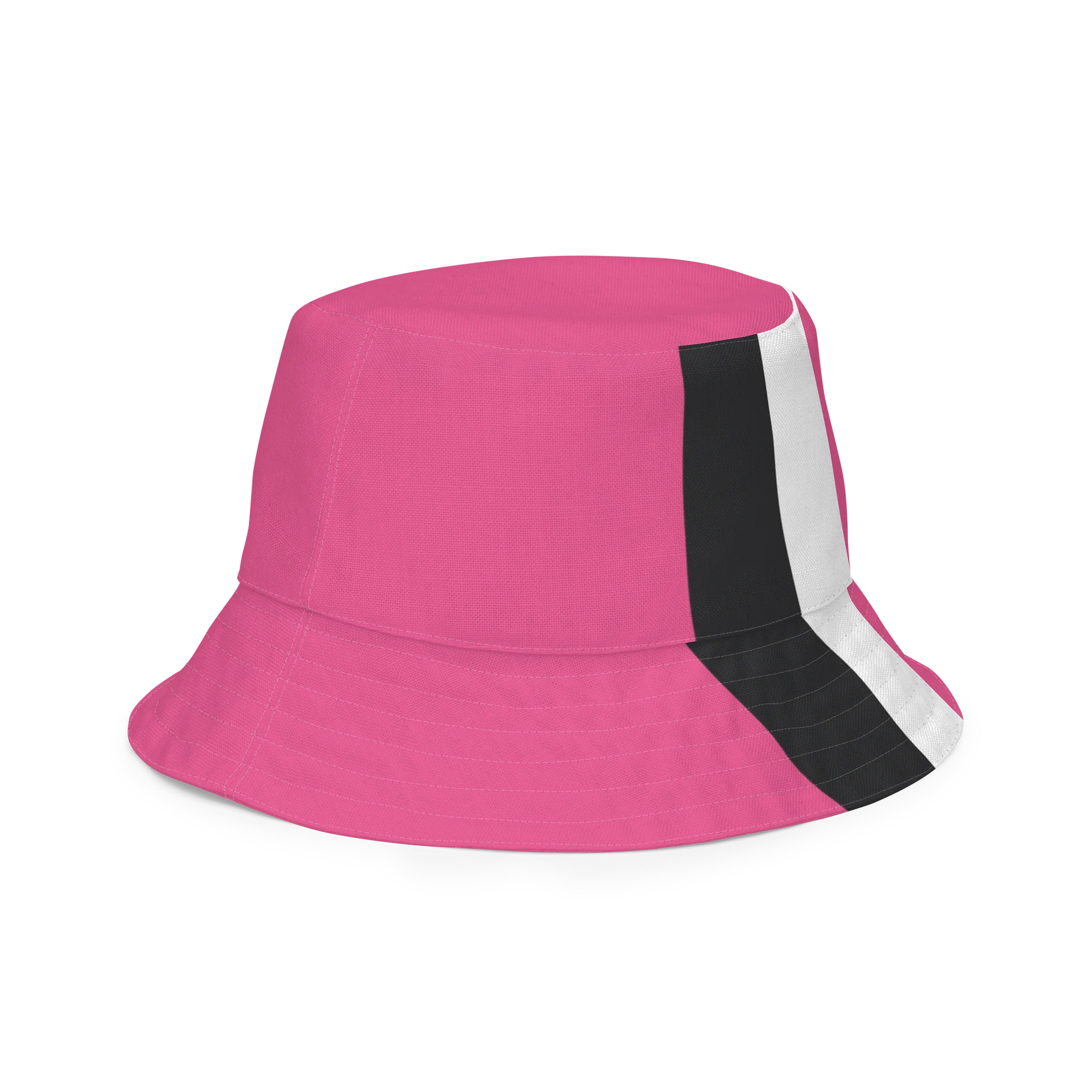 Pink and Green Checker Reversible Bucket Hat product image (5)