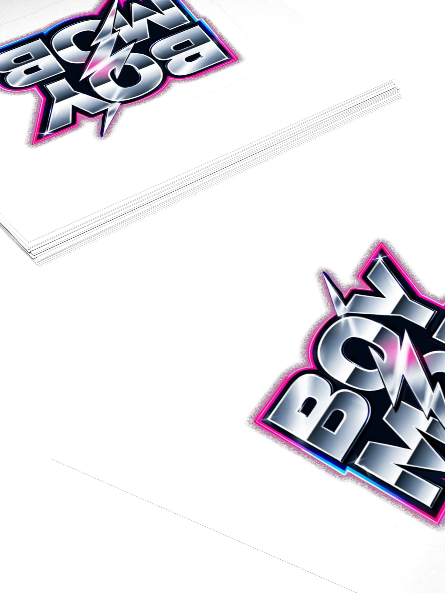 Boy Mob Sticker — Spicy Chrome product image (4)