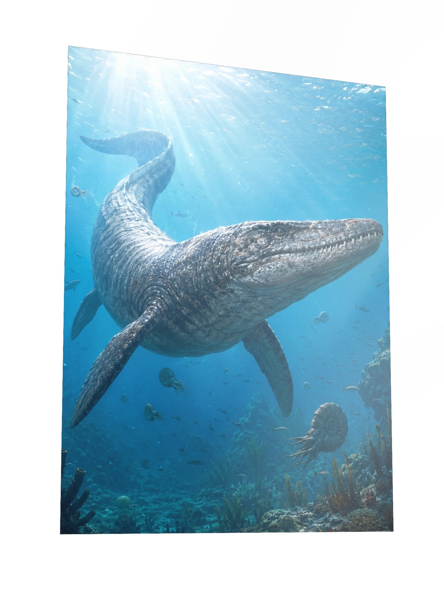 Mosasaurus Prehistoric Ocean Poster product image (3)