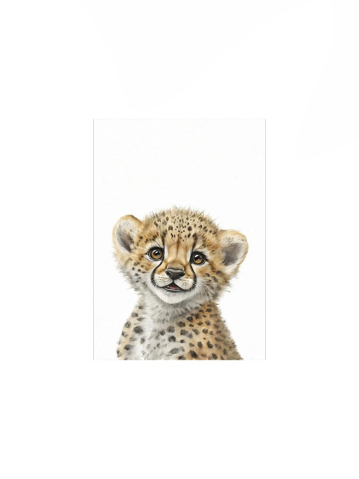 Cute Baby Cheetah Safari Print product image (2)